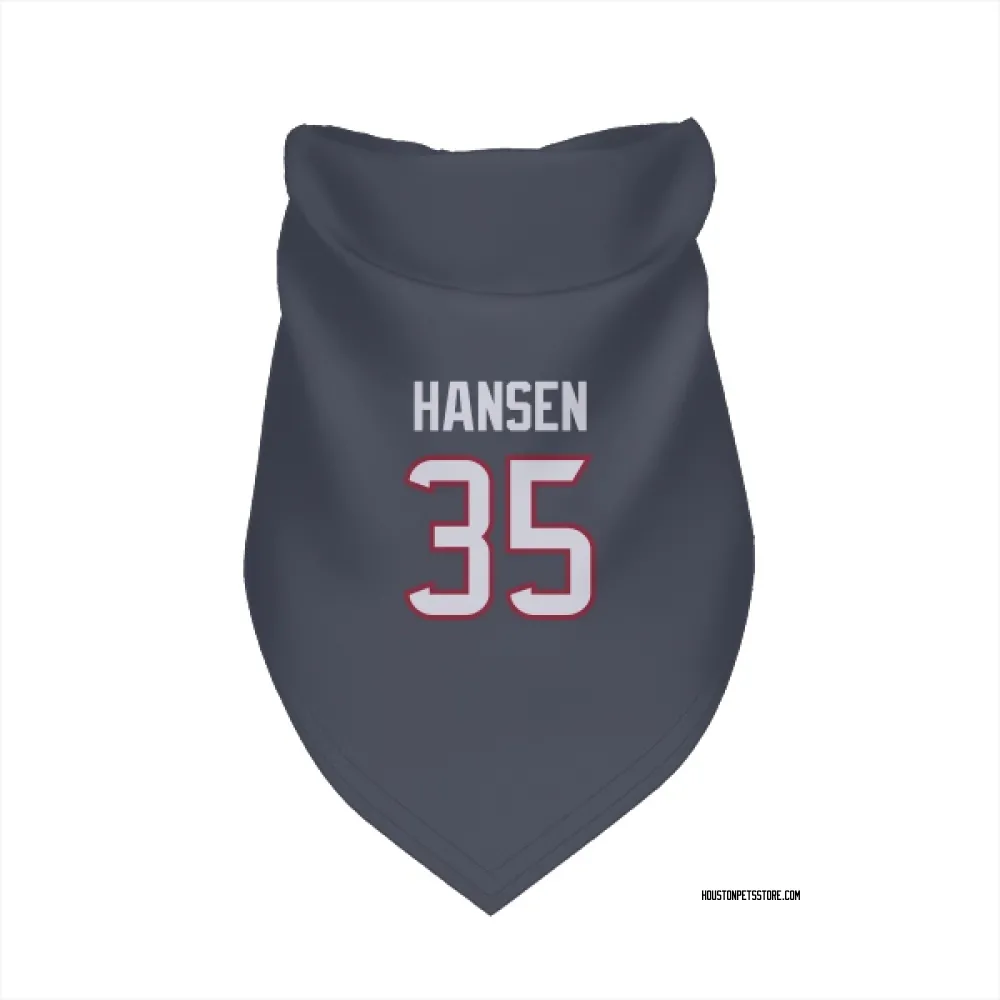 Houston Texans Jake Hansen Navy Pet Bandana for Dog & Cat