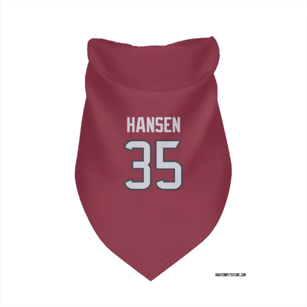 Houston Texans Jake Hansen Red Pet Bandana for Dog & Cat