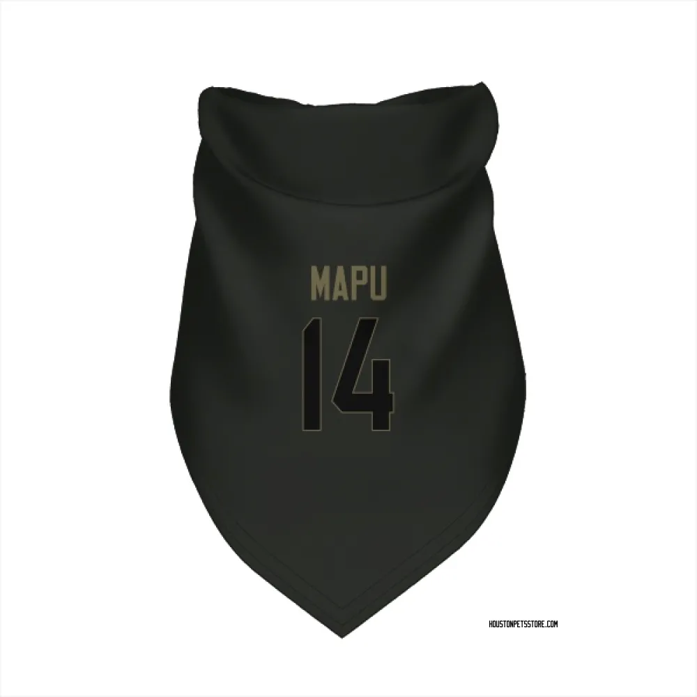 Houston Texans Marte Mapu Black Service Pet Bandana for Dog & Cat