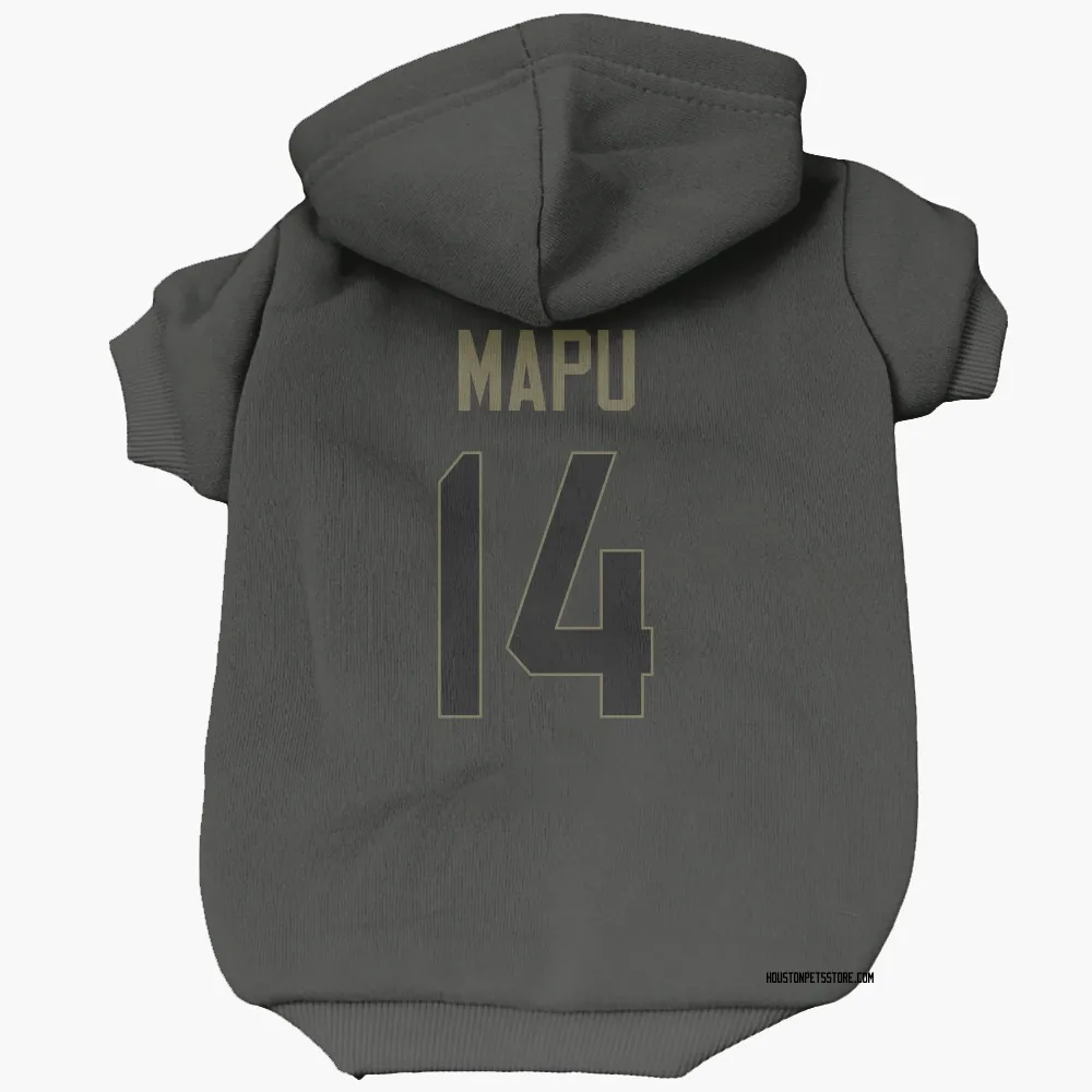 Houston Texans Marte Mapu Black Service Pet Hoodie for Dog & Cat