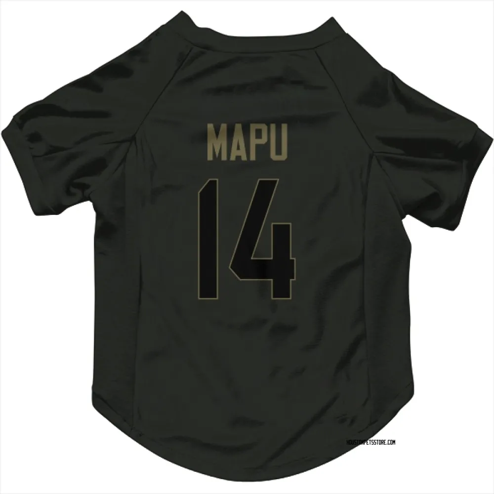Houston Texans Marte Mapu Black Service Pet Jersey for Dog & Cat
