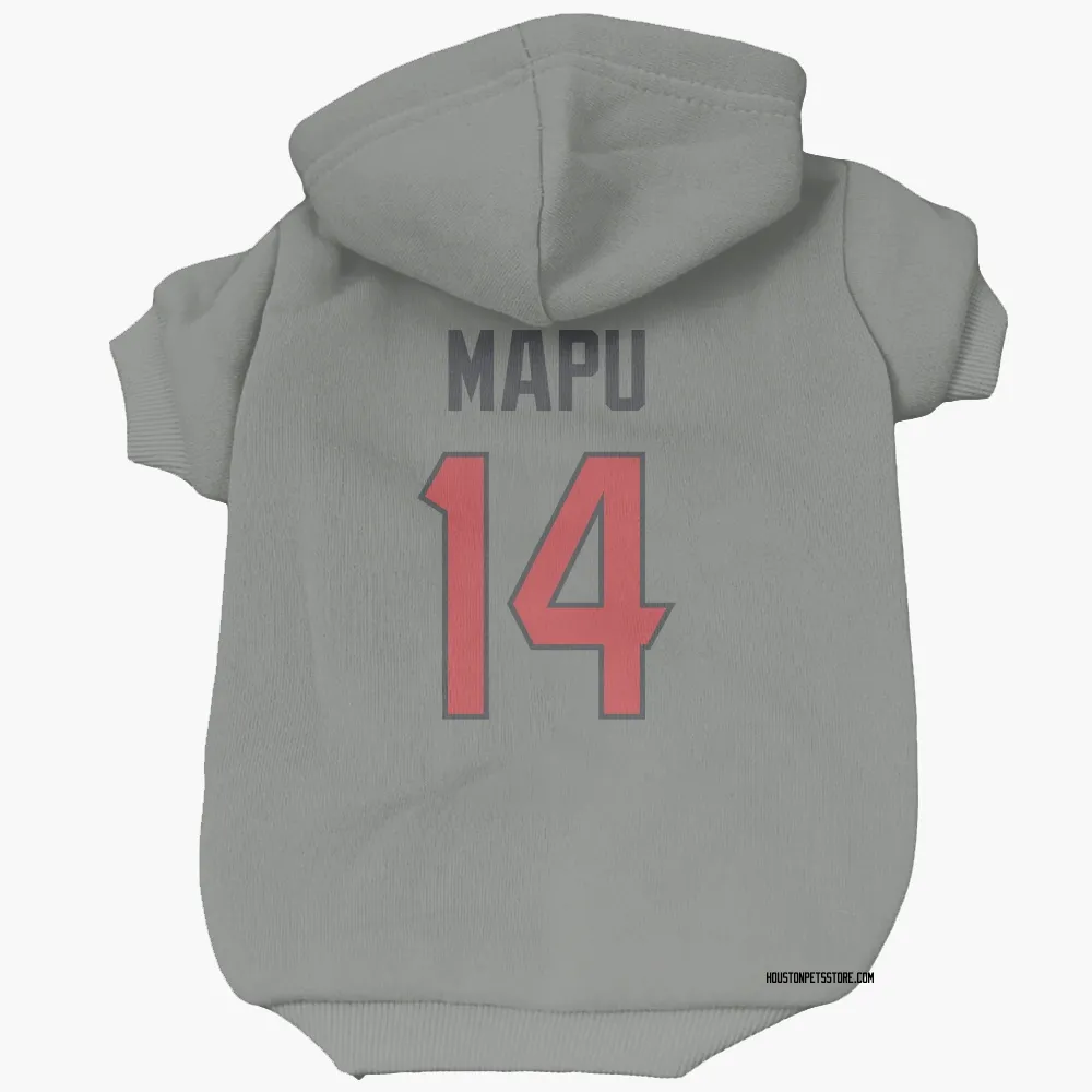 Houston Texans Marte Mapu Gray Pet Hoodie for Dog & Cat