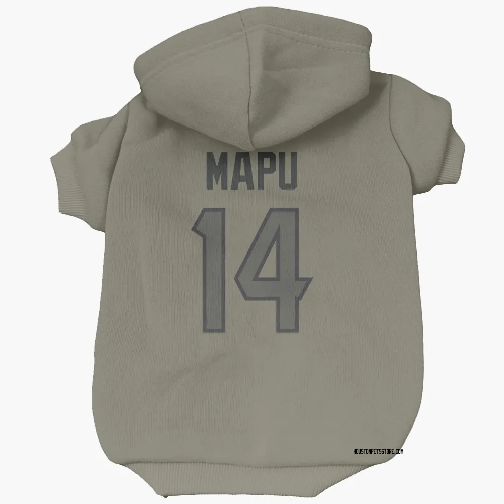 Houston Texans Marte Mapu Olive Pet Hoodie for Dog & Cat