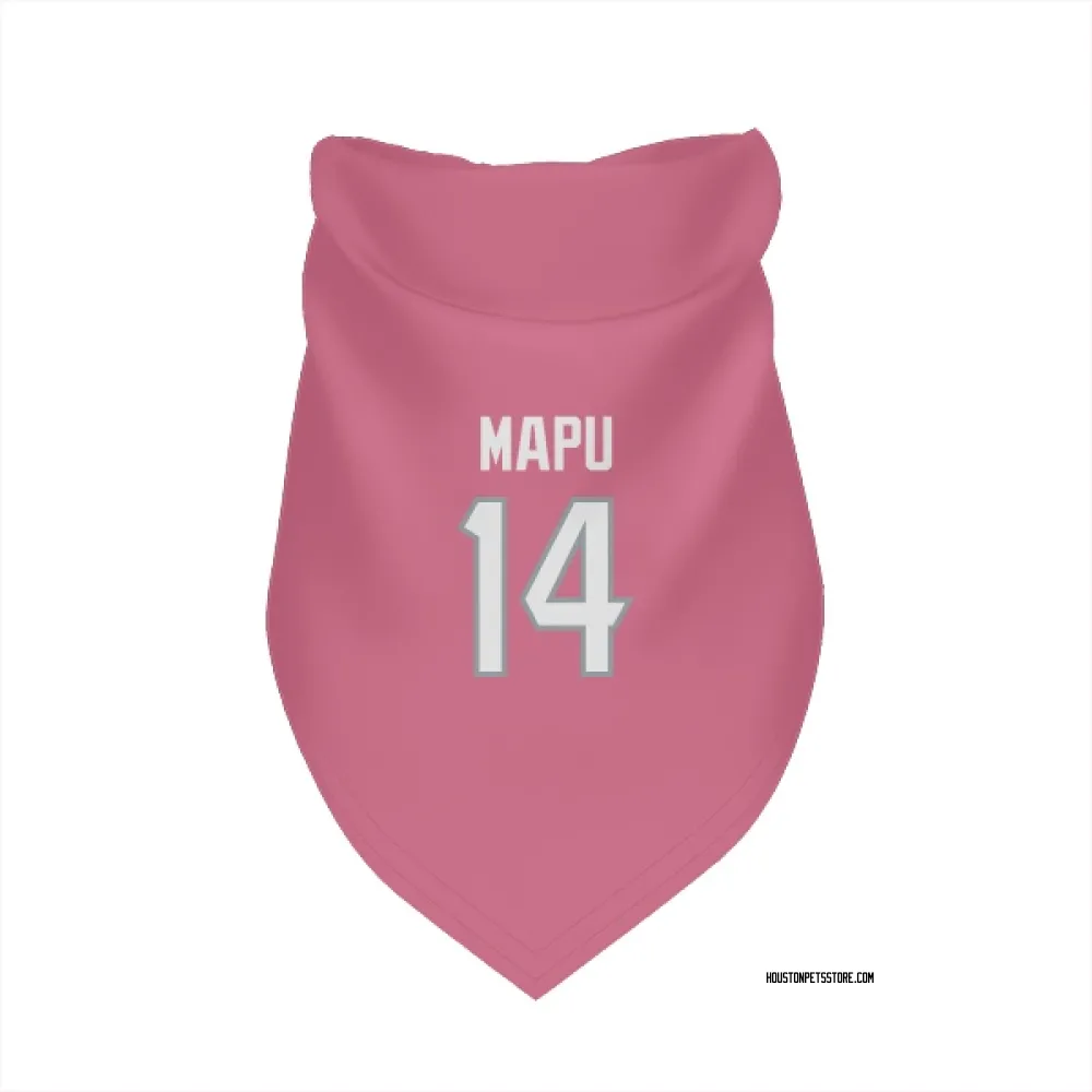 Houston Texans Marte Mapu Pink Pet Bandana for Dog & Cat