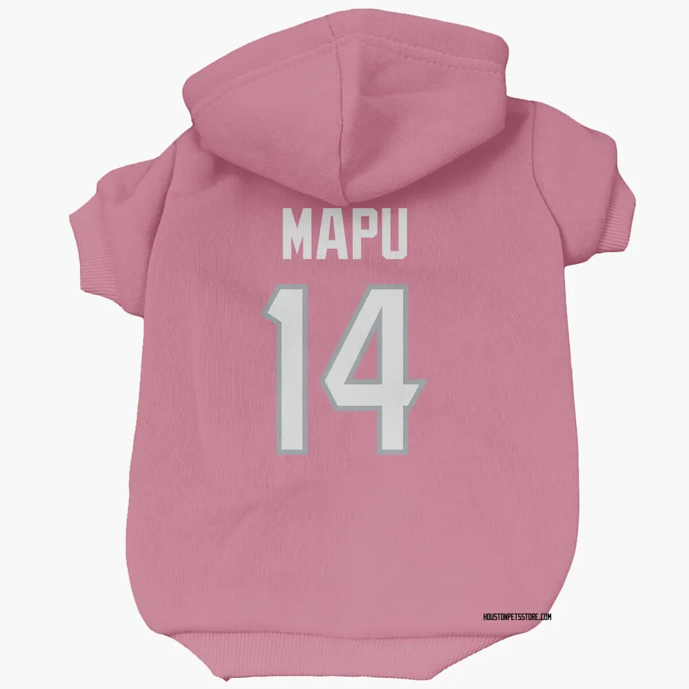 Houston Texans Marte Mapu Pink Pet Hoodie for Dog & Cat