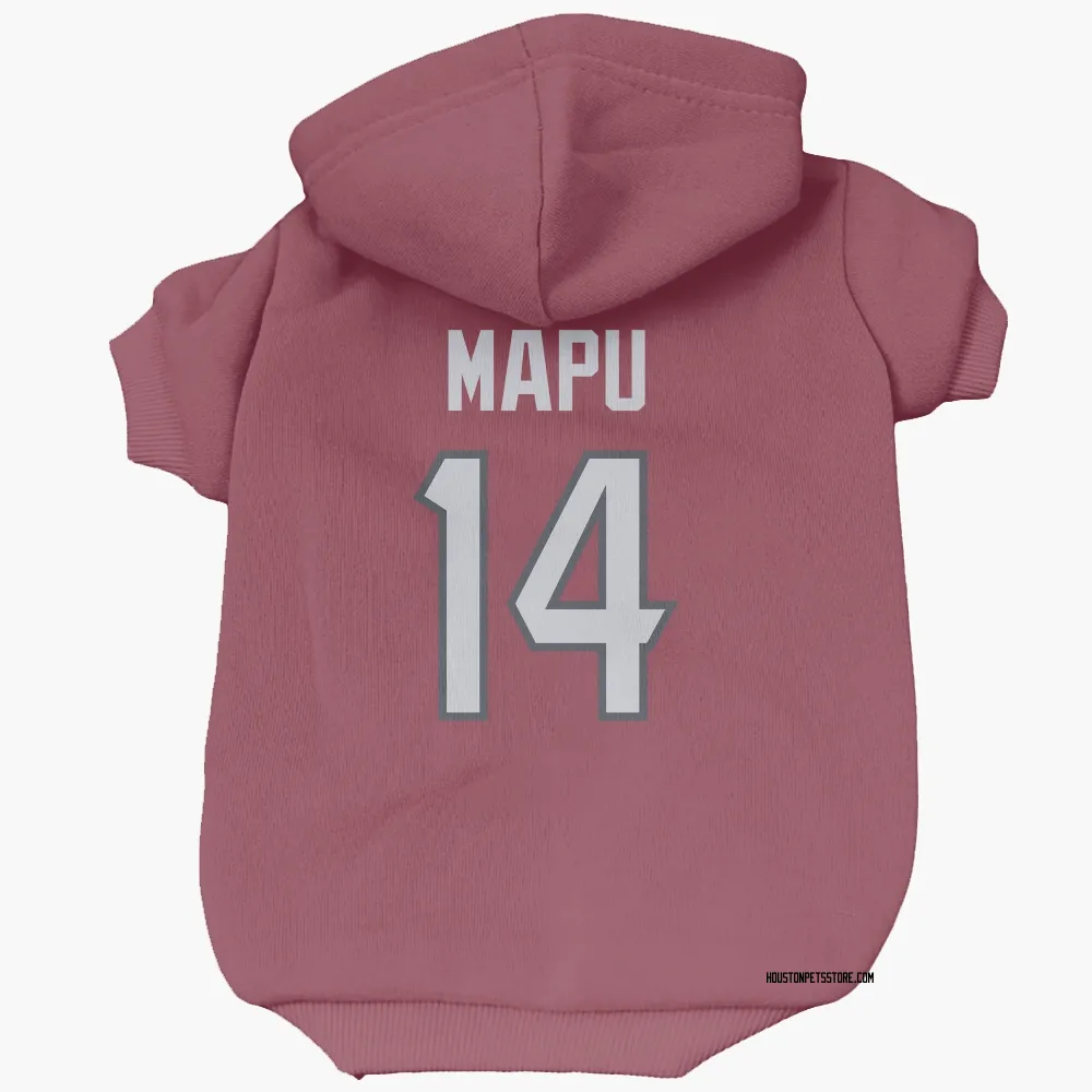 Houston Texans Marte Mapu Red Pet Hoodie for Dog & Cat