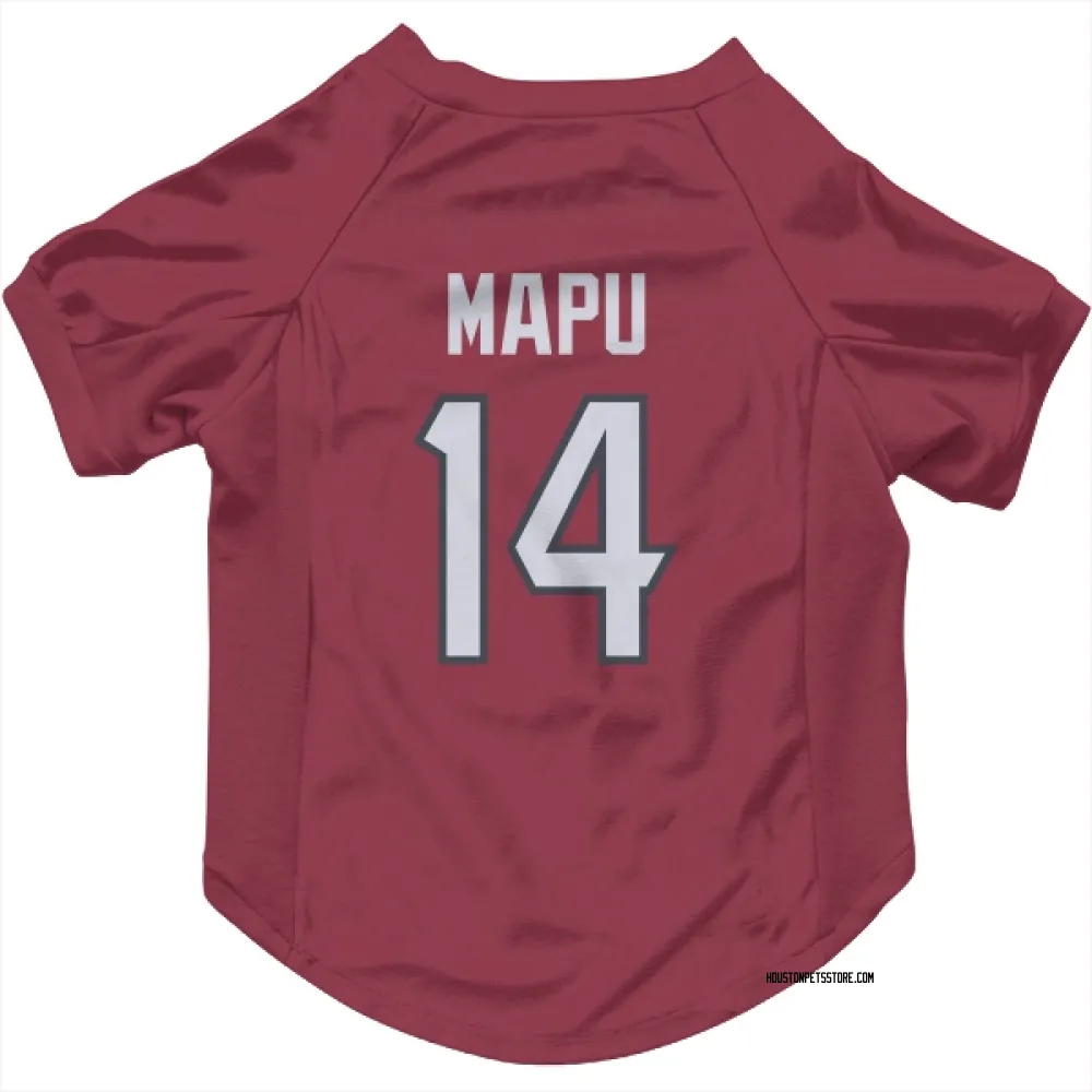 Houston Texans Marte Mapu Red Pet Jersey for Dog & Cat