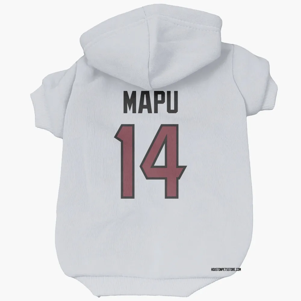 Houston Texans Marte Mapu White Pet Hoodie for Dog & Cat